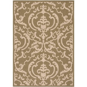 Courtyard CY2663 UV & Stain Resistant Non-Shedding Power Loomed Indoor/Outdoor Rugs - Safavieh - 1 of 4