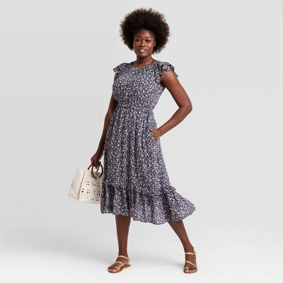 target flutter sleeve dress