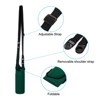 Unique Bargains Neoprene Insulated Removable Shoulder Straps Water Bottle Sling Bags 2.64"x7.28" 2 Pcs Dark Green - 4 of 4