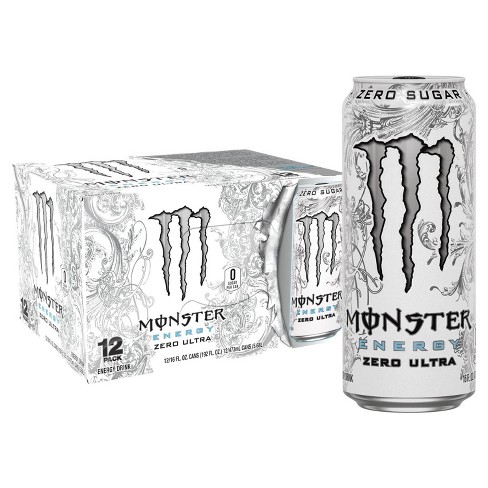 Monster Energy Zero Ultra - 12pk/16 Fl Oz Cans : Target