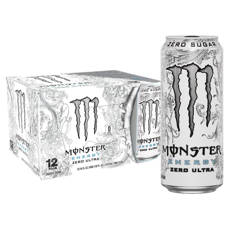 Monster Energy Zero Ultra - 12pk/16 fl oz Cans, 1 of 7