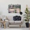 Stupell Industries Natural Paradise Garden Benches 2pc Canvas Art Set - 3 of 4
