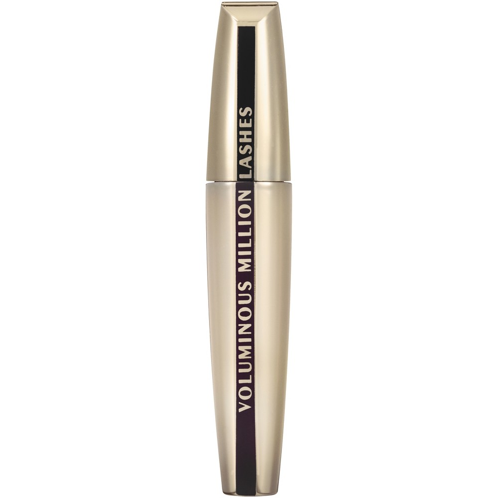 Photos - Mascara LOreal L'Oreal Paris Voluminous Million Lashes 655 Black Brown 0.3 fl oz 