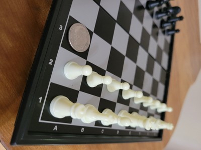 We Games Black And Clear Glass Chess Set : Target