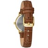 Caravelle designed by Bulova Ladies' Classic Petite 3-Hand Date Quartz Leather Strap Watch - 3 of 4