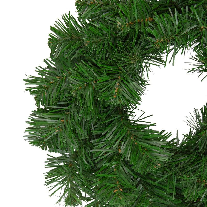 Northlight 10" Unlit Deluxe Windsor Pine Artificial Christmas Wreath, 3 of 4