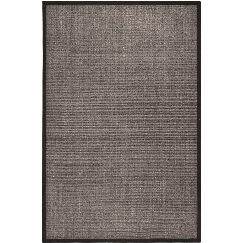 6'x9' Klara Solid Loomed Area Rug Charcoal - Safavieh