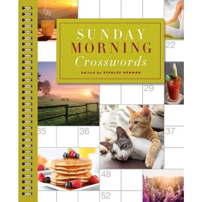 Sunday Morning Crosswords - (Sunday Crosswords) by  Stanley Newman (Spiral Bound)