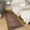 Washable Area Rugs for Living Room, Floral Rugs Oriental Vintage Rugs - 4 of 4