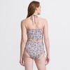 Lands' End Womens Ruched Halter Tankini Top - 4 of 4