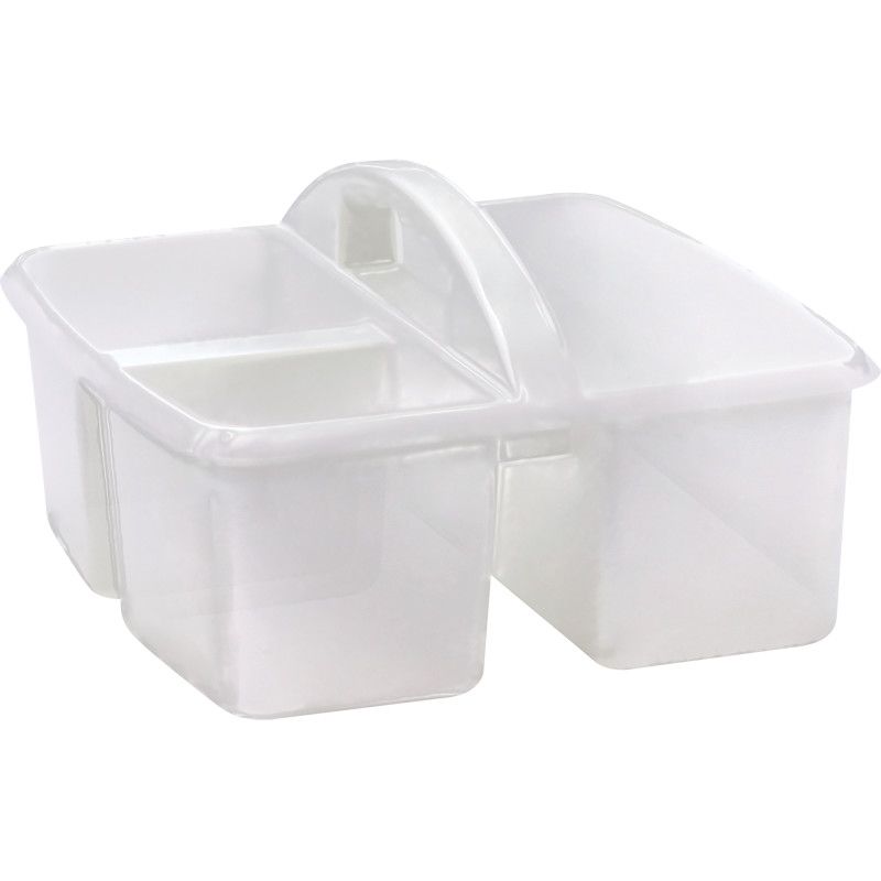 Teacher Created Resources Plastic Storage Caddy, Clear, 1 of 2