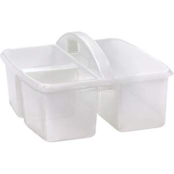 Teacher Created Resources Plastic Storage Caddy, Clear
