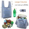 Gift Bags Reusable Grocery Bags Shopping Bags Large Tote Bag - 4 of 4