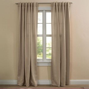 BrylaneHome BH Studio Room-Darkening Back-Tab Panel - 1 of 4