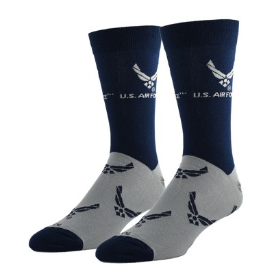 Cool Socks Novelty Crew Dress Sock, United States Army, Military, Patriotic Fun