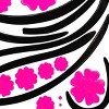 Slickblue Dancing Flowers Wall Art Decal – Waterproof Vinyl Stickers for Living Room, Bedroom & Home Decor (13x23.5") - 3 of 3