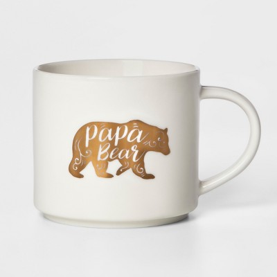 papa bear travel mug