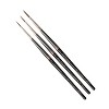 da Vinci MINIATURE MAESTRO Miniature Brushes, Natural Kolinsky Red Sable, All Paint Types, Pointed, Series 70, Assorted, 3 Brush Set in Wooden Stand - 3 of 4