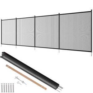VEVOR Pool Fence, 4 x 12 FT Pool Fences for Inground Pools, Removable Child Safety Pool Fencing, Easy DIY Installation Swimming Pool Fence - 1 of 4