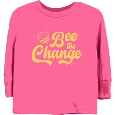 The Juniper Shop SmileyWorld Bee the Change Youth Long Sleeve Tee
