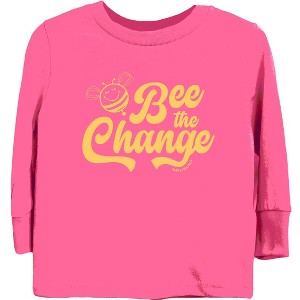 The Juniper Shop SmileyWorld Bee the Change Youth Long Sleeve Tee - 1 of 4