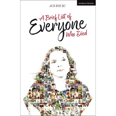 A Brief List of Everyone Who Died - (Modern Plays) by  Jacob Marx Rice (Paperback)