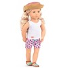 Our Generation Coral with Storybook & Accessories 18" Posable Surfer Doll - image 3 of 4