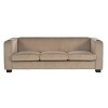 3 Seater Sofa with Cup Holders, Corduroy Upholstered Modern Sofas for Living Room, Lounge or Office Seating, Wide Armrest Couch-Maison Boucle - 3 of 4