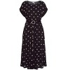 LASCANA Women's Belted Polka Dot Dress - image 4 of 4