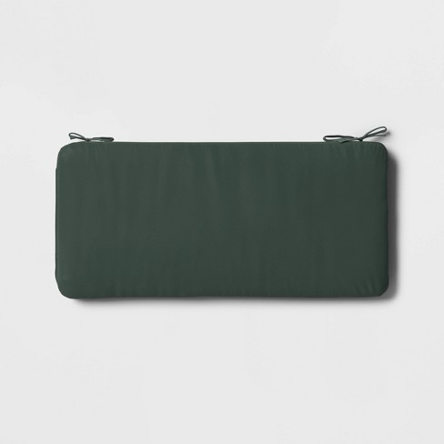 17 x37 Outdoor Bench Cushion Fern Shower Green Room Essentials With Ties Rounded Corners Target