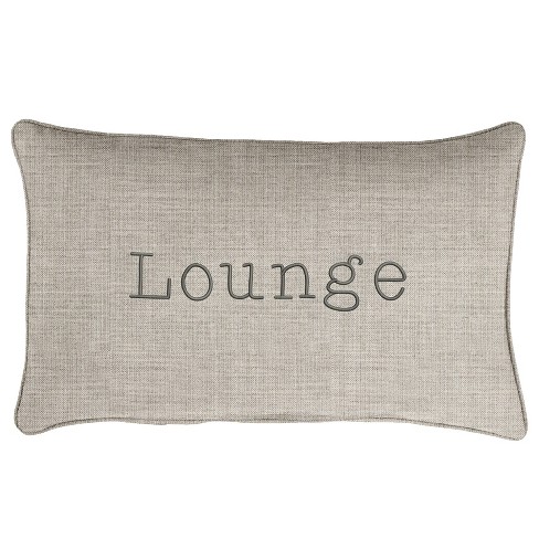 Indoor lumbar outlet pillows