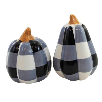 Pale Pumpkin Salt and Pepper Shakers