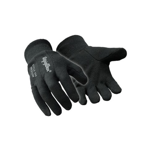 RefrigiWear Men's HiVis Ergo Grip Latex Coated Work Gloves High