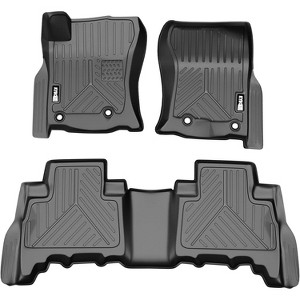 Floor Mats for Honda HRV, Heavy Duty Anti Skid All Weather TPE Floor Liners Fit for 2016-2022 Honda HRV Crew Cab - 1 of 4