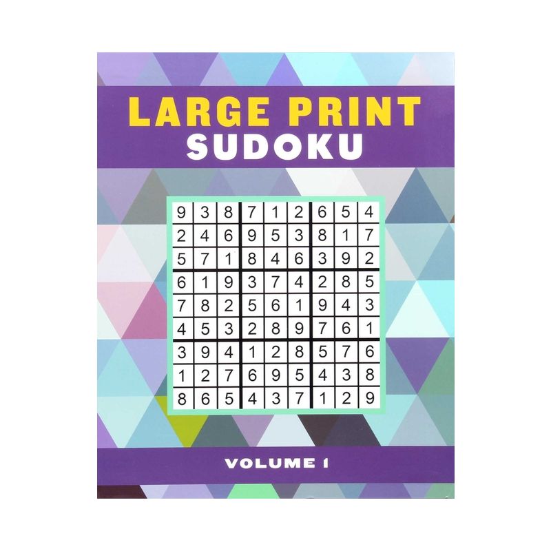 Large Print Sudoku Volume 1 - (Large Print Puzzle Books) by  Editors of Thunder Bay Press (Paperback), 1 of 4