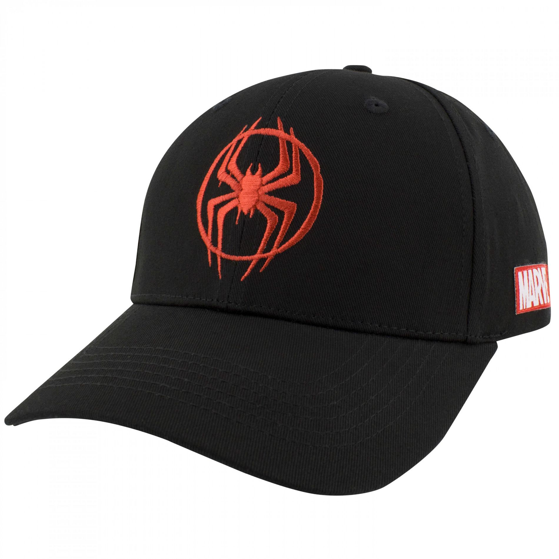 Adult Miles Morales Spider-Man Logo Snapback Hat - One Size Fits Most