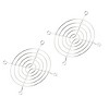 Unique Bargains 2 Pcs Cooling Fan Finger Guard Grill Metal Wire 65mm for Computer CPU - 3 of 4