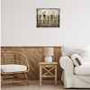 Stupell Industries Fence Perched Country Bird Floating Frame Canvas Art - 3 of 4