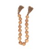 Sagebrook Home Wooden Bead Garland - Contemporary Rustic Natural Brown Mango Wood Home Decor Beaded Accent - 3 of 4