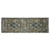AMERLIFE Area Rug, Machine Washable Vintage Carpet with Non-Slip Backing, Soft Rug for Living Room, Bedroom, Hallway Use - 2 of 4