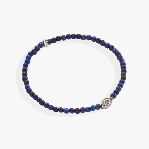 Alex and Ani Evil Eye Lapis Mini Stretch Bracelet - 1 of 4