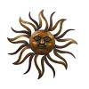 Royal Hampton 35 Inch Round Wall Mounted Sun Face Accent Decor with Carved Details - 4 of 4