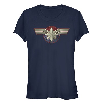 captain marvel symbol shirt