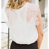 Women's Odette Lace Top - LOVESTITCH - 3 of 3