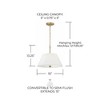 Capital Lighting Parson 3 - Light Pendant in  Matte Brass - 2 of 4