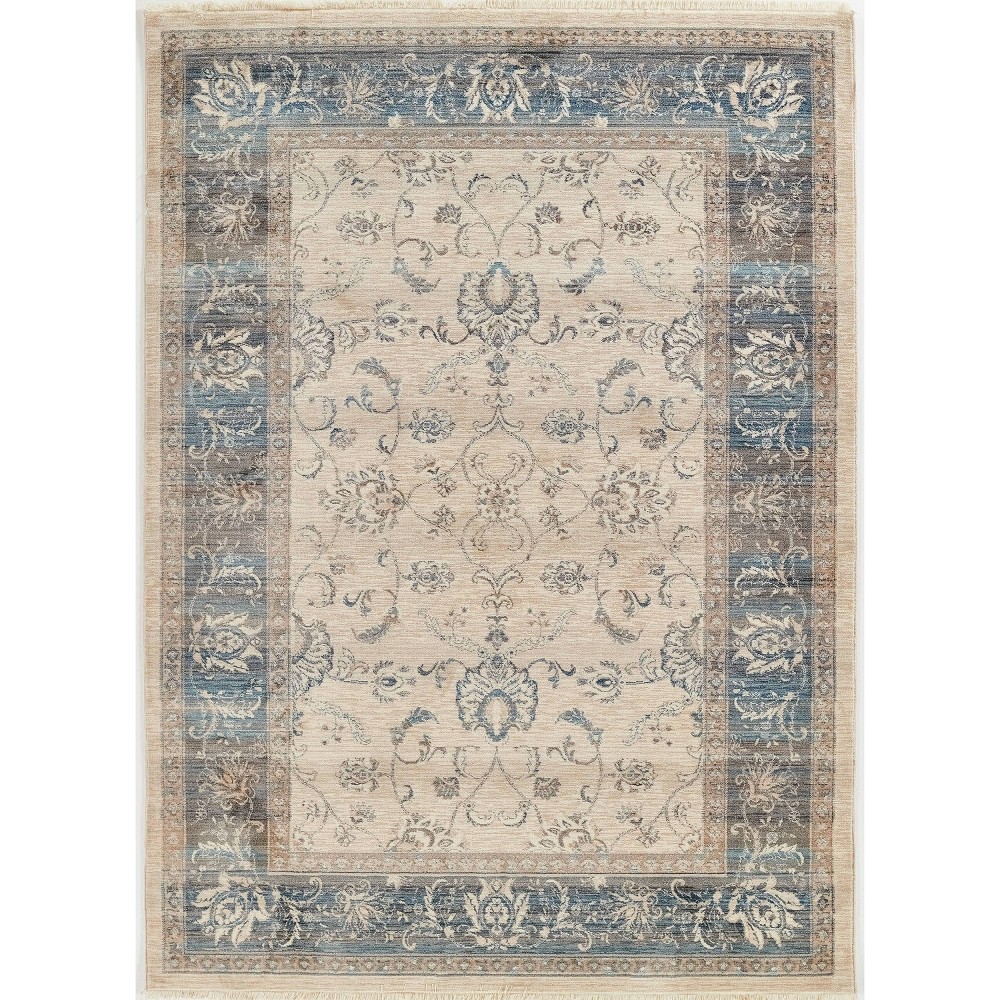 3'x5' Izmir Bina Area Rug Blue - Momeni