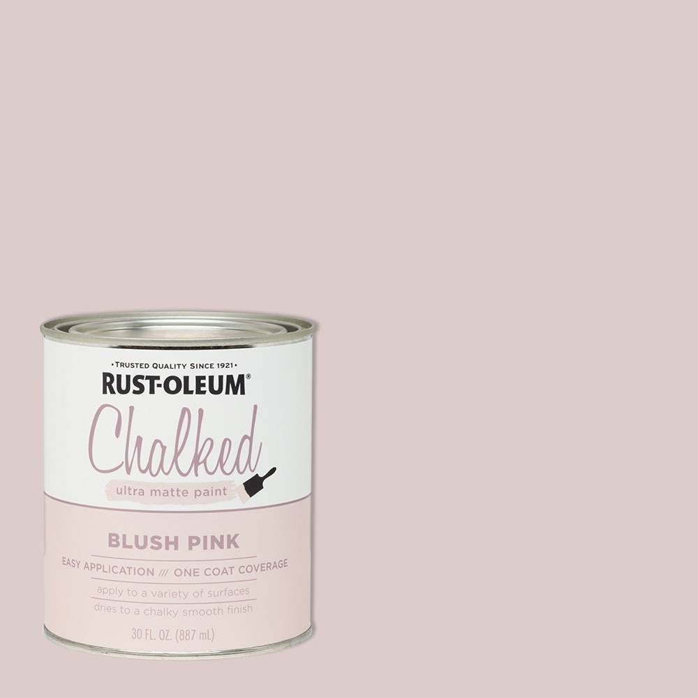 Photos - Paint / Enamel Rust-Oleum 2pk Chalked Paint Quart Blush Pink 