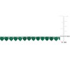 EVERLY JEWELRY  |   Sterling Silver 13-1/3 CT TGW Created Emerald Necklace w/ Lobster Clasp - 3 of 4