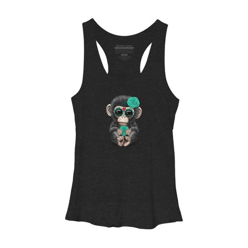 Women's Black Three Sugar Skull Tee Shirt