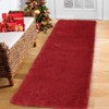 Plush Fuzzy Rugs Ultra Soft Fluffy Furry Rugs Non Slip Non Shedding Area Rug Indoor Carpet Nursery Rugs for Kids Room Bedroom Home Decor - 2 of 4
